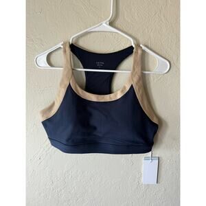 NWT Johnny Was Calme Endurance Color Block Sports Bra Sz L